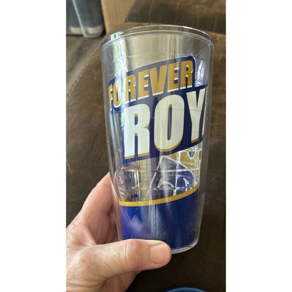 Tervis 16 oz KC Forever Royal Baseball Sports Blue Insulated Covered Tumbler - Picture 1 of 7